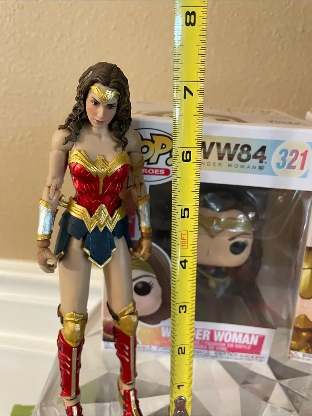McFarlane Toys Wonder Women Figures Wonder Women WW84 Funko Pops Lot